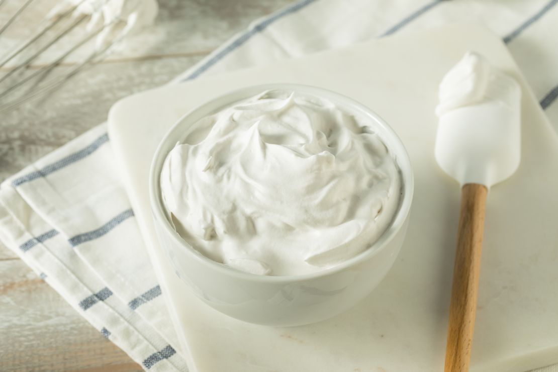 Homemade whipped cream can be be created with unique flavors. 