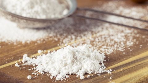 A food processor will be your best friend if you need to make homemade confectioner's sugar.
