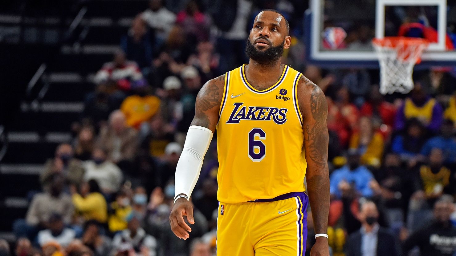 LeBron James' 100th career triple-double couldn't prevent the Lakers' defeat to the Grizzlies.