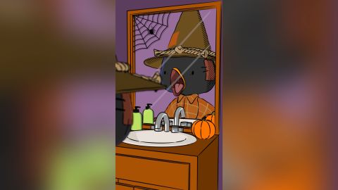 In a Natural Habitat Shorts sketch, a crow dresses as a scarecrow. The creators want to explore the irony and humor in animals through their content.