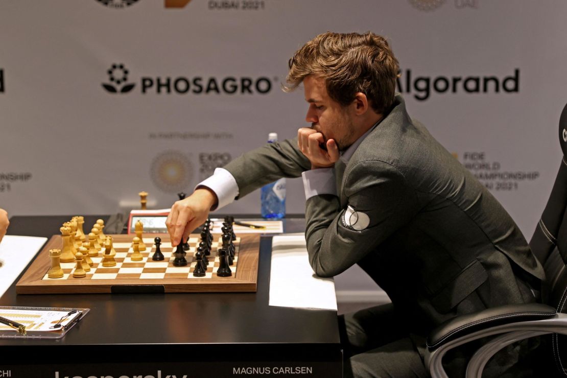 Carlsen is now a five-time world champion. 