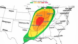 weather moderate level 4 severe storm threat friday 12102021