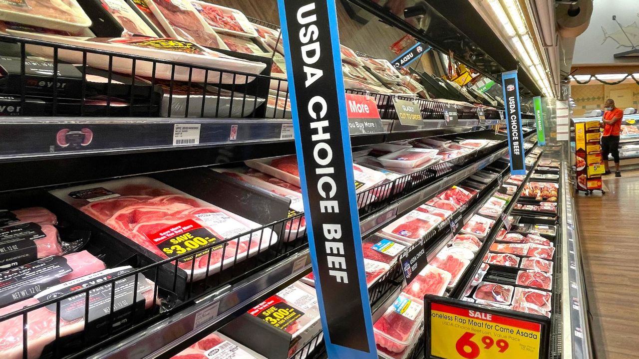 Beef prices soared in 2021