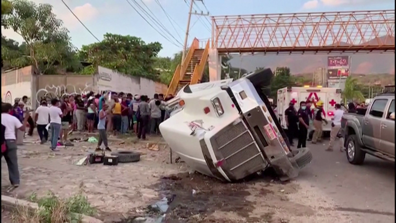 Mexico Road Accident: Dozens Killed As Truck Carrying More Than 100 ...