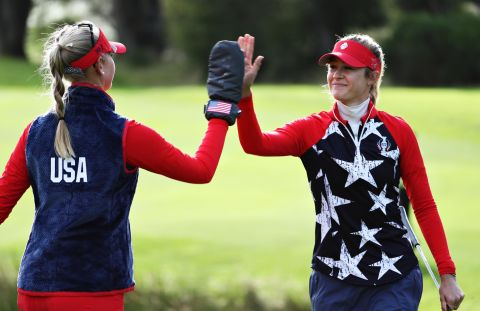 Both sisters have played in two Solheim Cups together. In 2019, both won 3.5 points each as Team US lost to Europe at Gleneagles in Scotland. Two years later, Jessica won one point and Nelly won two as Team US once again lost to Europe, this time at the Inverness Club in Toledo, Ohio. 