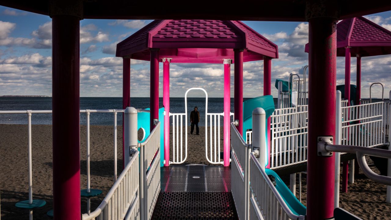 A playground on Penfield Beach in Fairfield, Connecticut, is dedicated to Jessica Rekos.