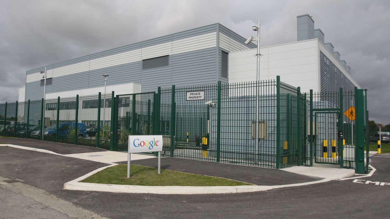 Google's data center in Dublin.