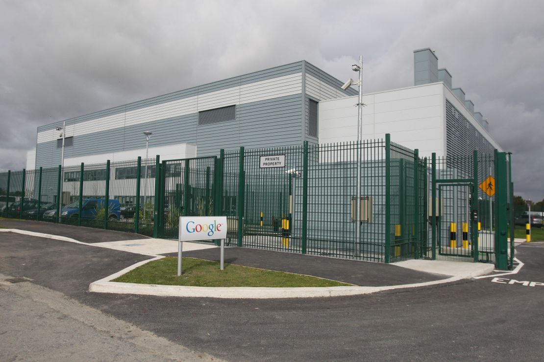 Google's data center in Dublin.