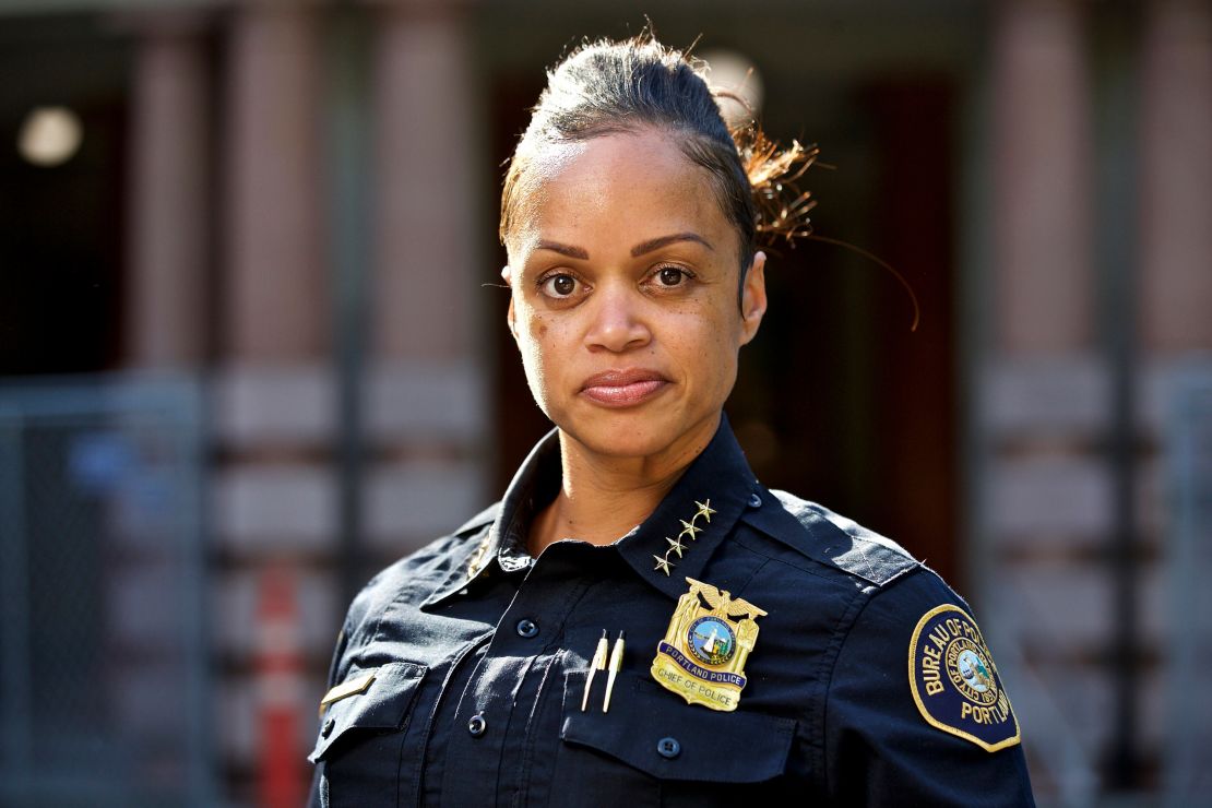 Danielle Outlaw was police chief of Portland, Oregon, before taking over as top cop in Philadelphia in early 2020.