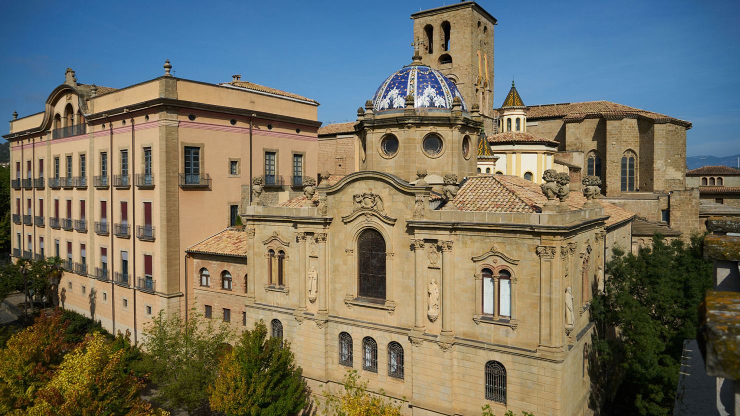The Cathedral of Solsona, whose bishop of the town of Lleida, Xavier Novell Goma has recently been stripped of his church powers.