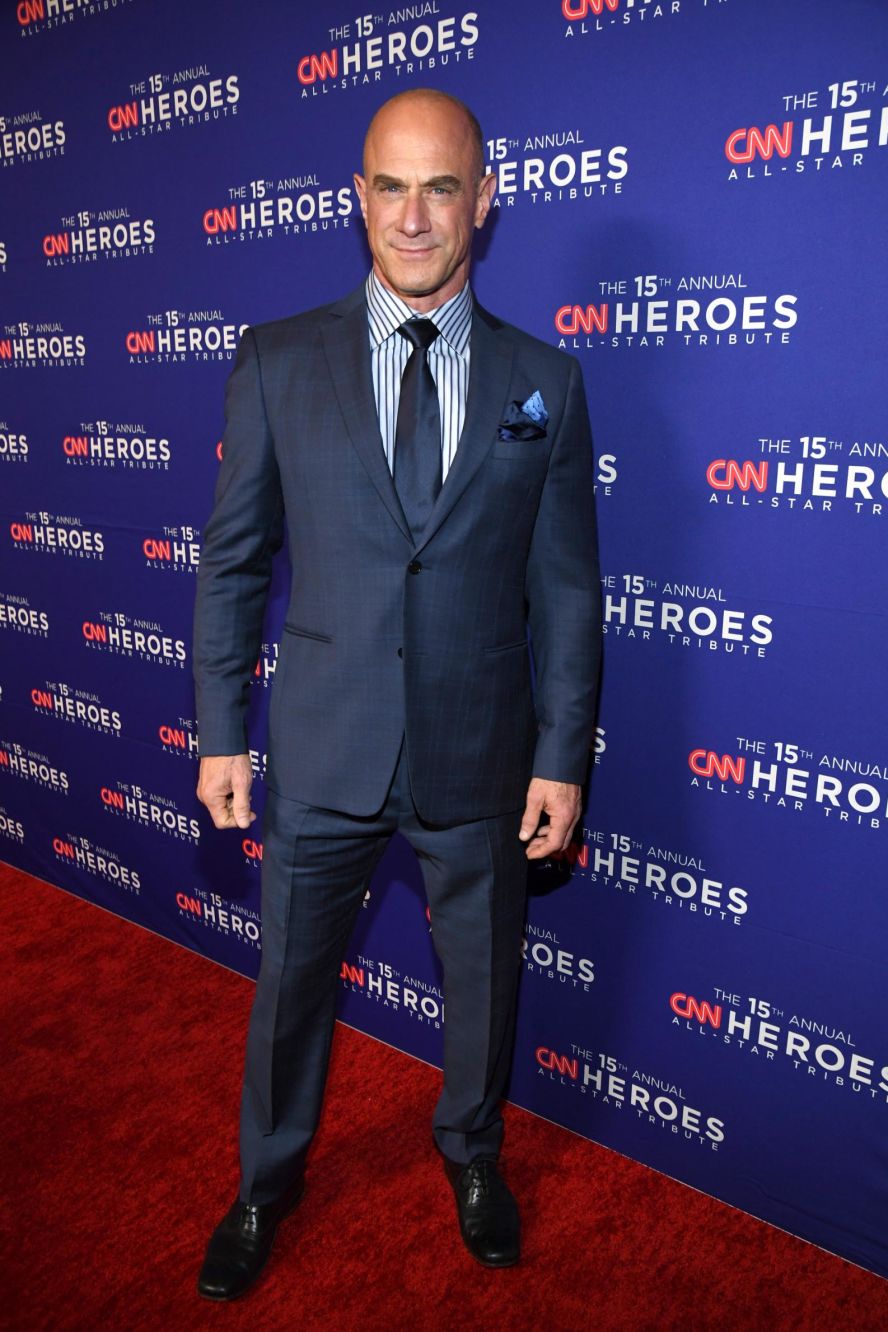 Actor Christopher Meloni arrives on the red carpet at The 15th Annual 'CNN Heroes: All-Star Tribute' at the American Museum of Natural History on Sunday, December 12, in New York City. Meloni is one of the evening's celebrity presenters.