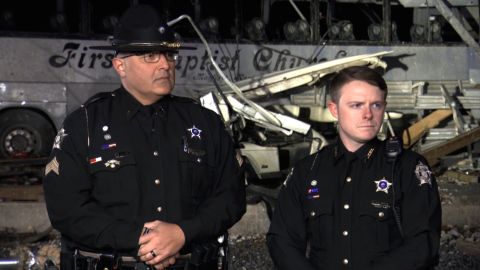 Graves County Sheriff's Deputy Chandler Siris and Sgt. Richard Edwards rescued an injured child.