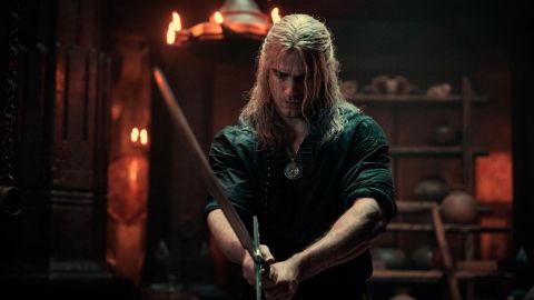 Henry Cavill stars in season two of "The Witcher" on Netflix. 