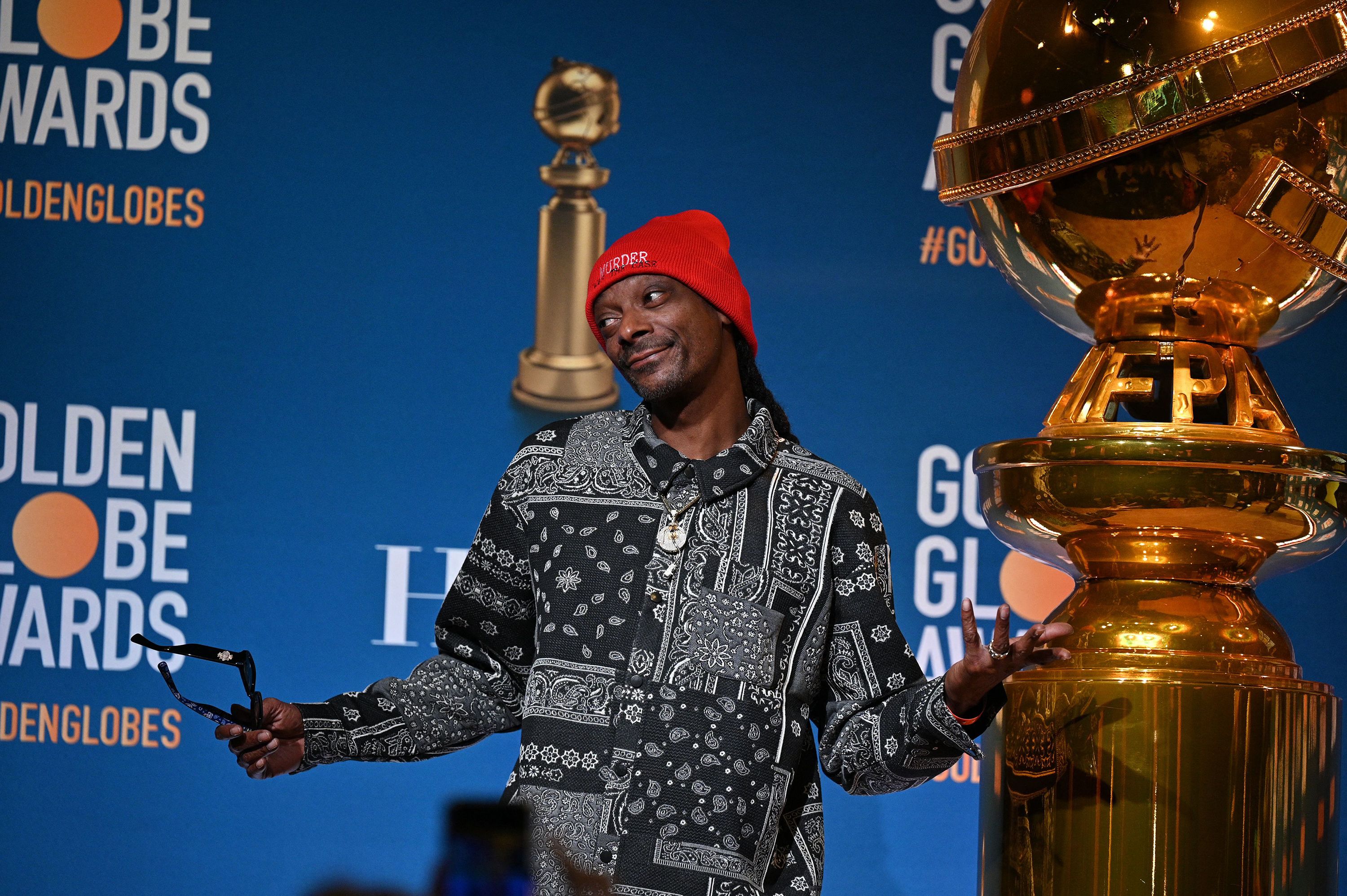 Snoop Dogg was the highlight of Golden Globe nominations | CNN Snoop Dogg was the highlight of Golden Globe nominations | CNN