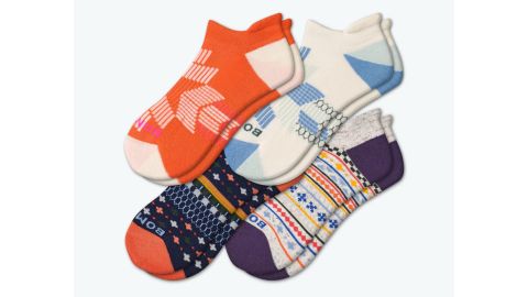 Bombas Women's Holiday Ankle Sock 4-Pack
