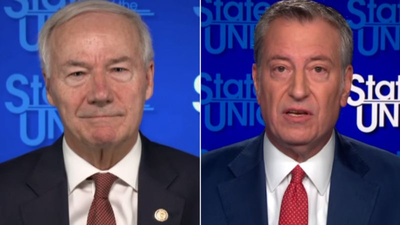 NYC Mayor and Arkansas Gov face off in mandate debate | CNN Politics