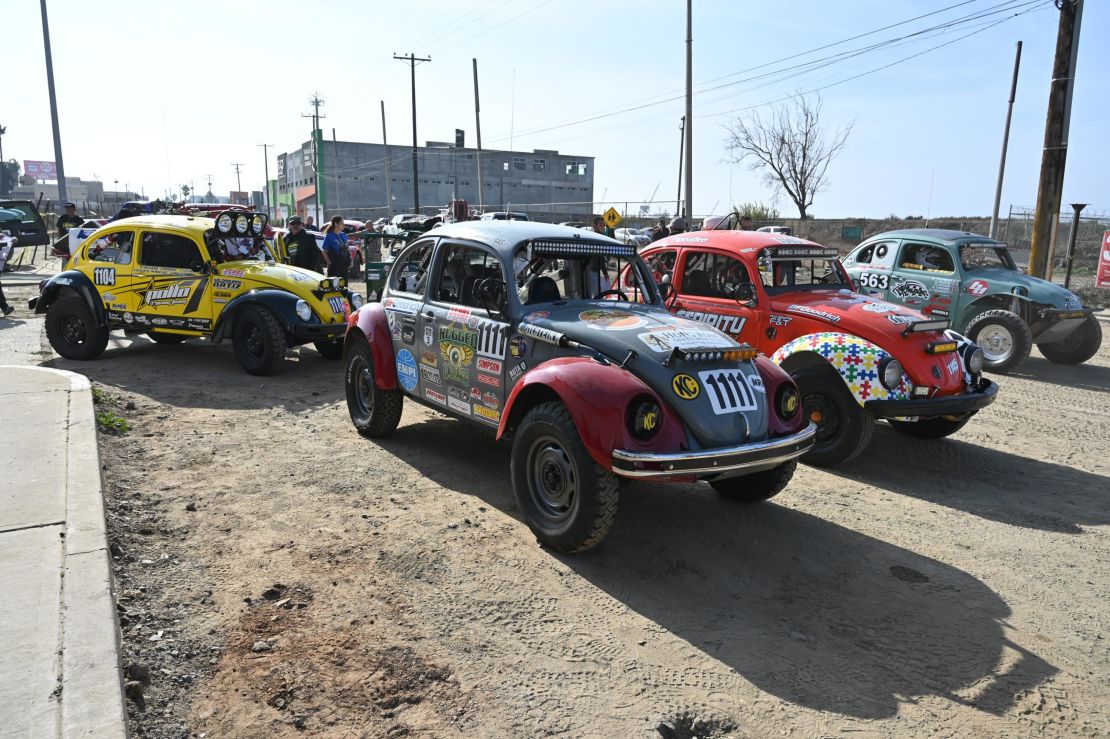 The Class 11 vehicles -- stock VW Beetles -- often have some of the most difficult races in the Baja 1000.