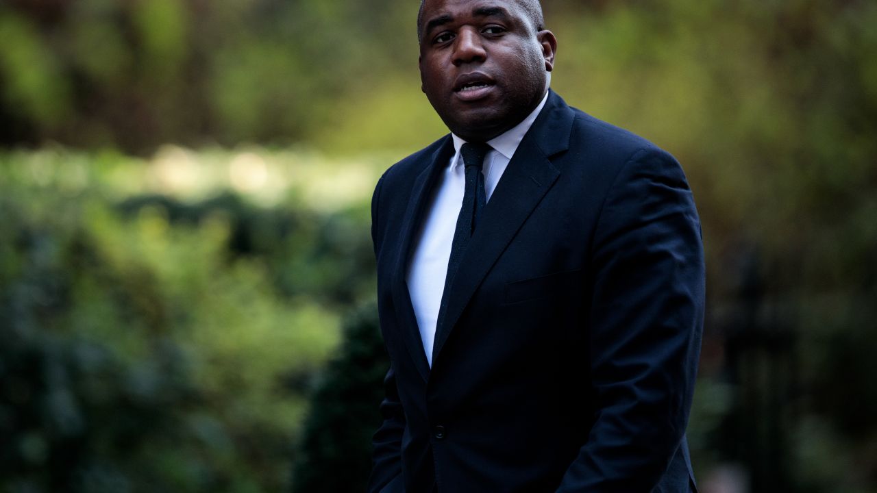 LONDON, ENGLAND - APRIL 01: Labour politician David Lammy arrives at Number 10 Downing Street on April 1, 2019 in London, England. British Prime Minister Theresa May hosts summit on knife crime in Downing Street with community leaders, politicians and senior officials today. (Photo by Jack Taylor/Getty Images)