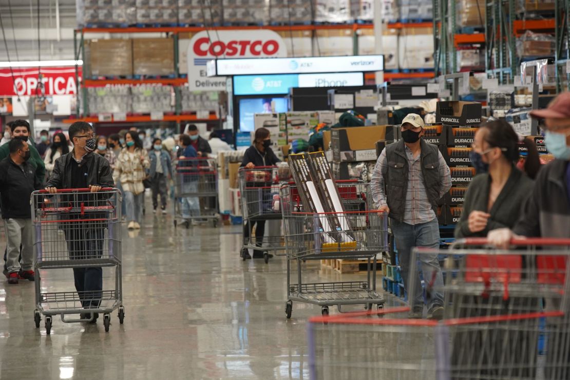 Costco and other discount chains expect to benefit from shoppers seeking out bargains.