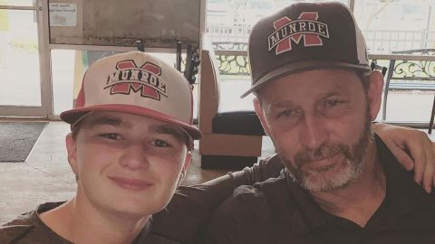 Steve Gunn Jr. and his son Grayson