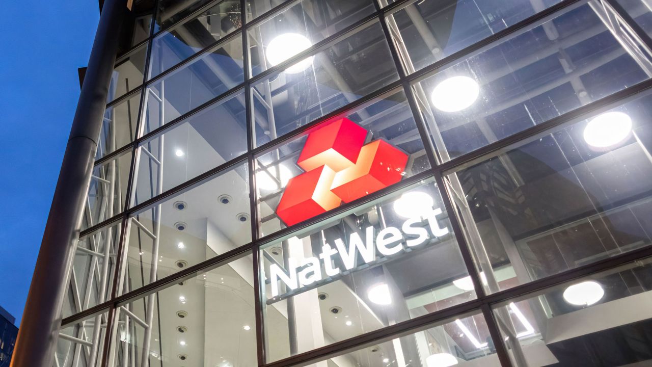 NatWest bank's London headquarters building. 