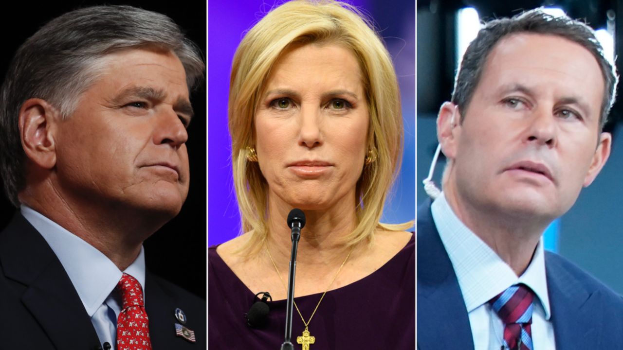 Hannity Ingraham Kilmeade split FOR VIDEO vpx