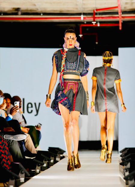 Designer Shamyra Moodley is turning heads on the runway