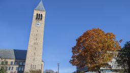 McGraw Tower, Cornell University, Ithaca, New York, Nov. 10, 2017.