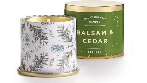 Illume Noble Holiday Collection Balsam & Cedar Candle