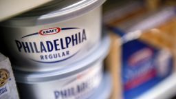 Kraft Philadelphia cream cheese tub FILE RESTRICTED