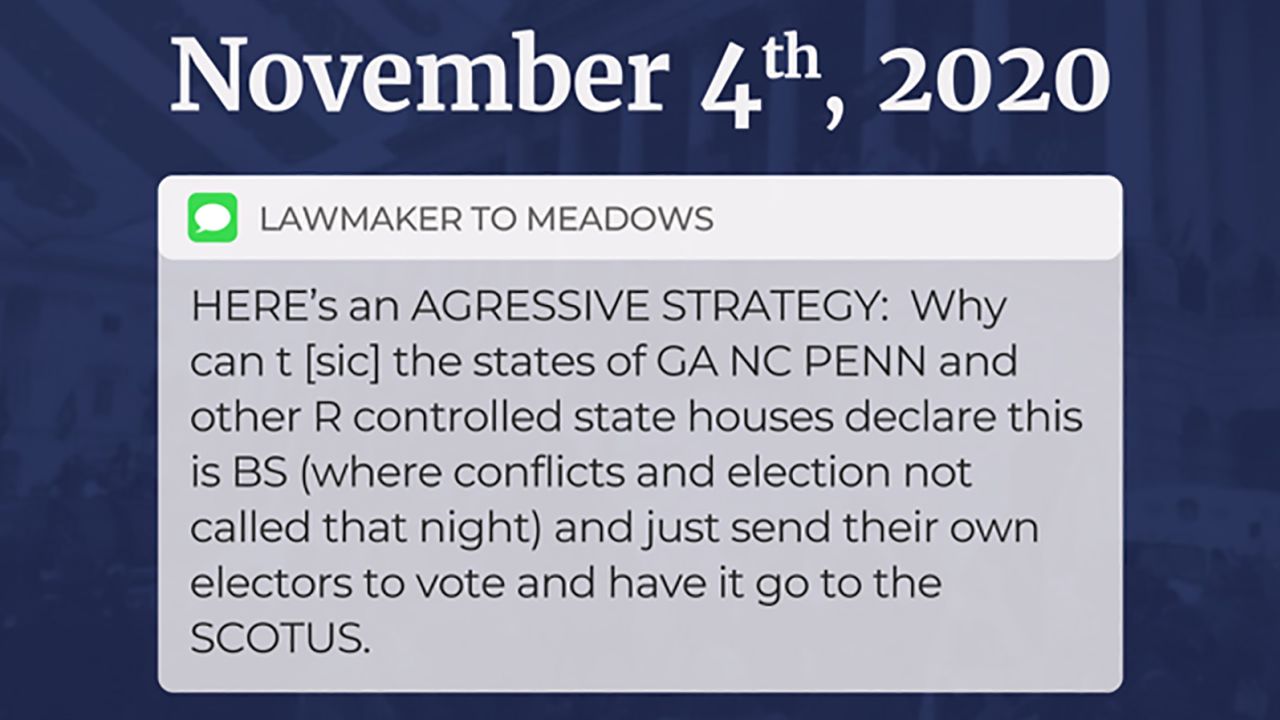 Source: The House select committee investigating the January 6 insurrection