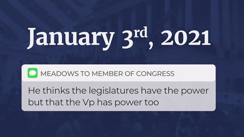 Source: The House select committee investigating the January 6 insurrection