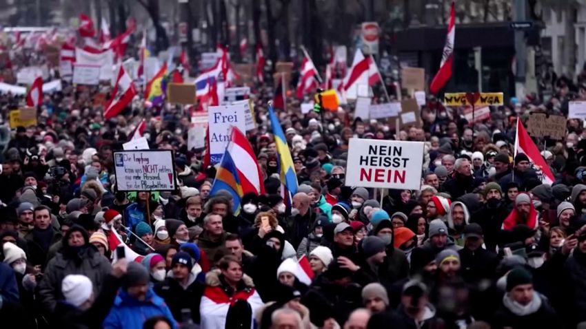 screengrab europe protest austria