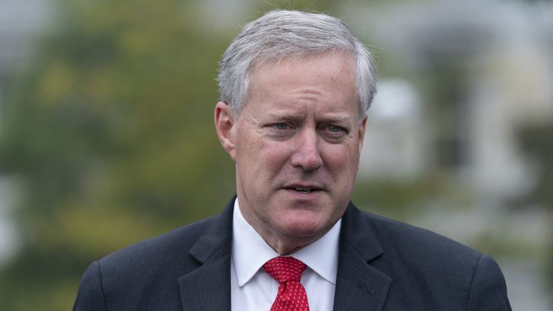 Meadows contempt vote shows growing power of January 6 committee | CNN ...