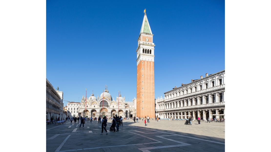 St Mark's basilica in Venice is inspired by a long-destroyed church in Constantinople.