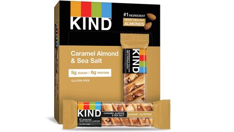 Kind Good Snack Bar, Caramel Almond & Sea Salt, 12 packs