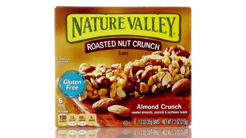 Nature Valley Nut Rang Crunch Không chứa Gluten Thanh, Gói 12 cái