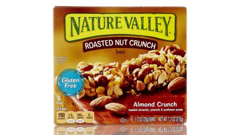 Nature Valley Gluten Free Roasted Nut Crunch Granola Bars, 12-Pack