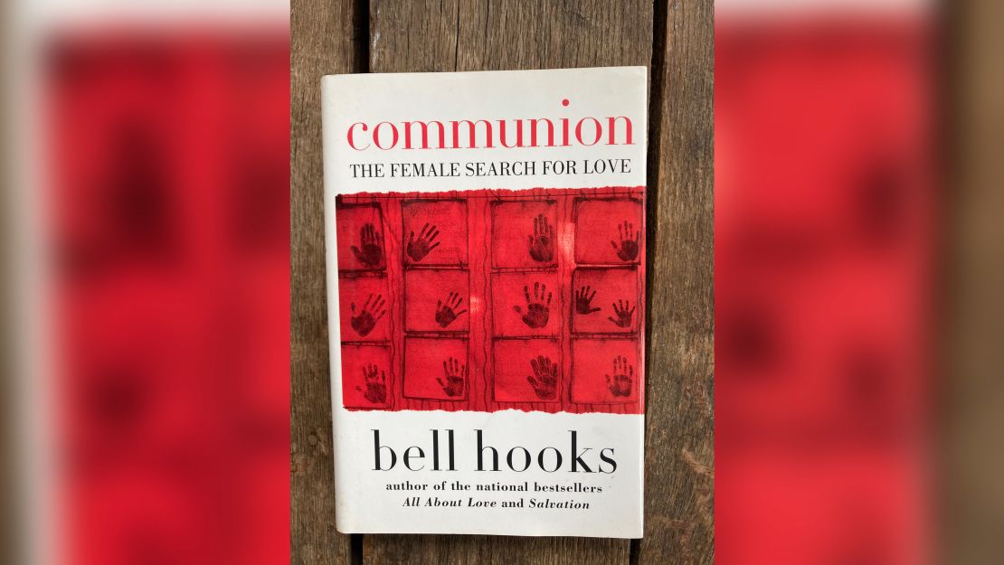 The author's copy of "Communion: The Female Search for Love" by bell hooks