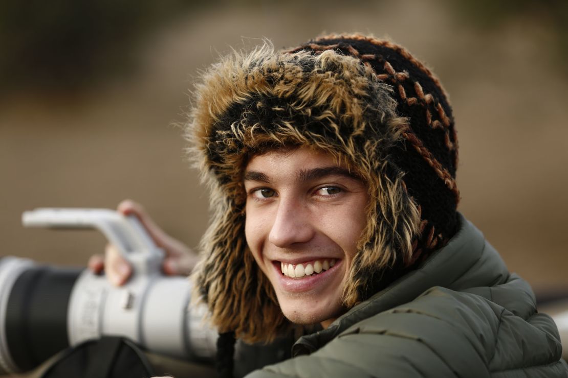 Skye Meaker began taking photos when he was just seven years old. A decade later, he was named Young Wildlife Photographer of the Year.