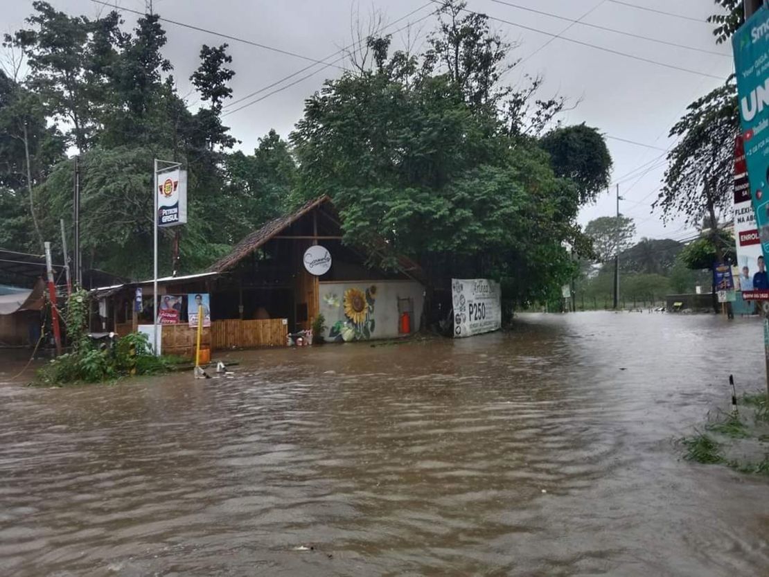 Flooding in Cagayan de Oro, the Philippines, on December 16.
