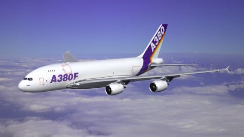 Cargo-only: The A380's canceled freight version.