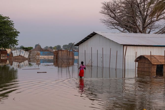 "This is a land-based community who have had nothing to do with water, river or sea before in their lives," photographer Sebastian Rich said.