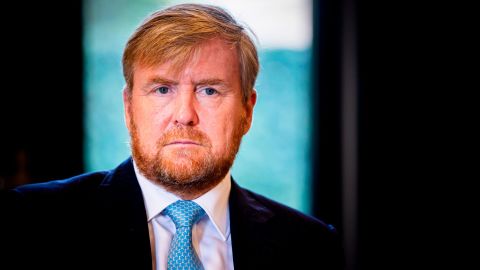 King Willem-Alexander admitted the party was "not right."