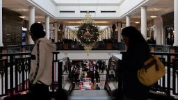 Shoppers at the King of Prussia mall in King of Prussia, Pennsylvania, U.S., on Saturday, Dec. 4, 2021.