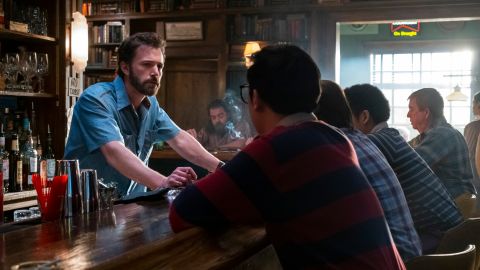 Ben Affleck dispenses wisdom to his nephew in director George Clooney's 'The Tender Bar' (Claire Folger/Amazon Content Services).