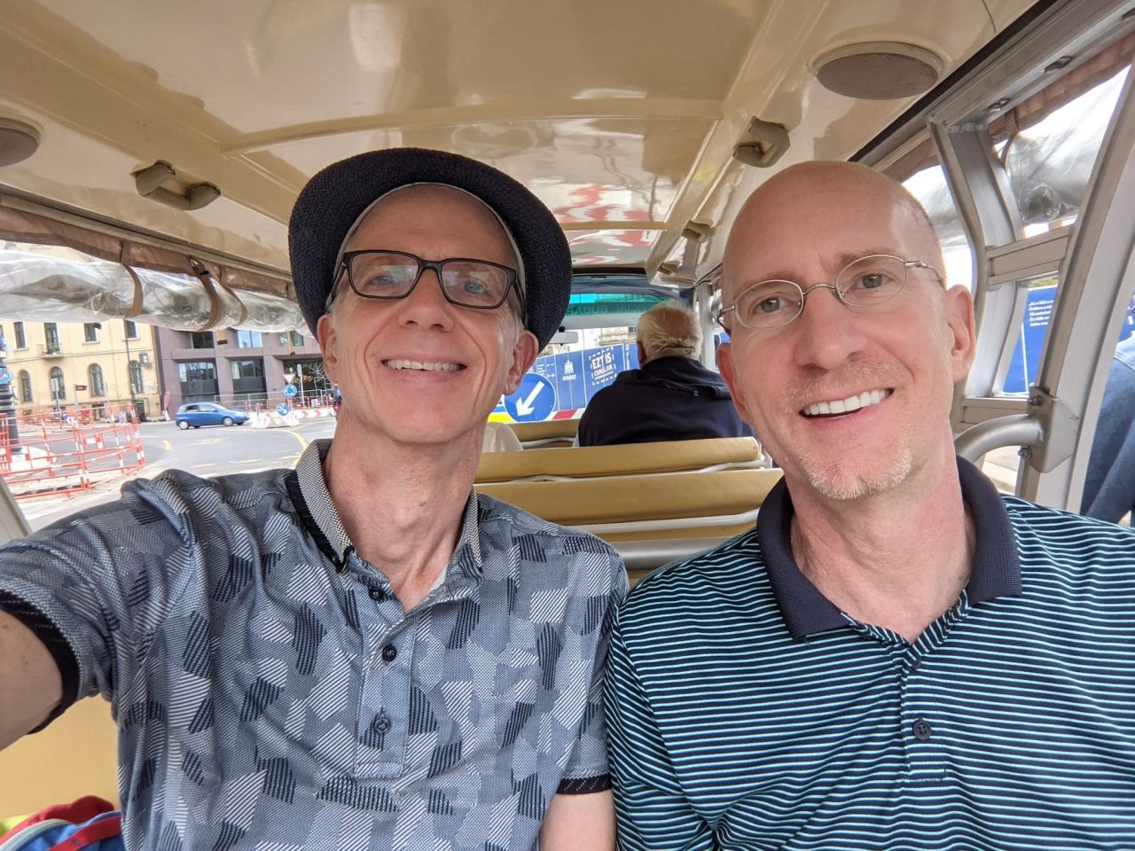 Brent Hartinger and Michael Jensen enjoy the freedom working remotely gives them to explore the globe.