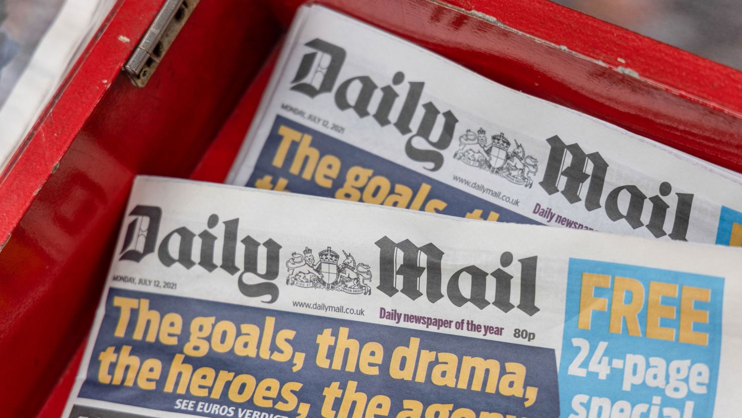 The publisher of Britain's Daily Mail newspaper is being taken private by Lord Rothermere.