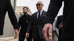 Roger Stone, former adviser to Donald Trump's presidential campaign, arrives to a Select Committee to Investigate the January 6th Attack on the U.S. Capitol deposition in Washington, D.C., U.S., on Friday, Dec. 17, 2021. 