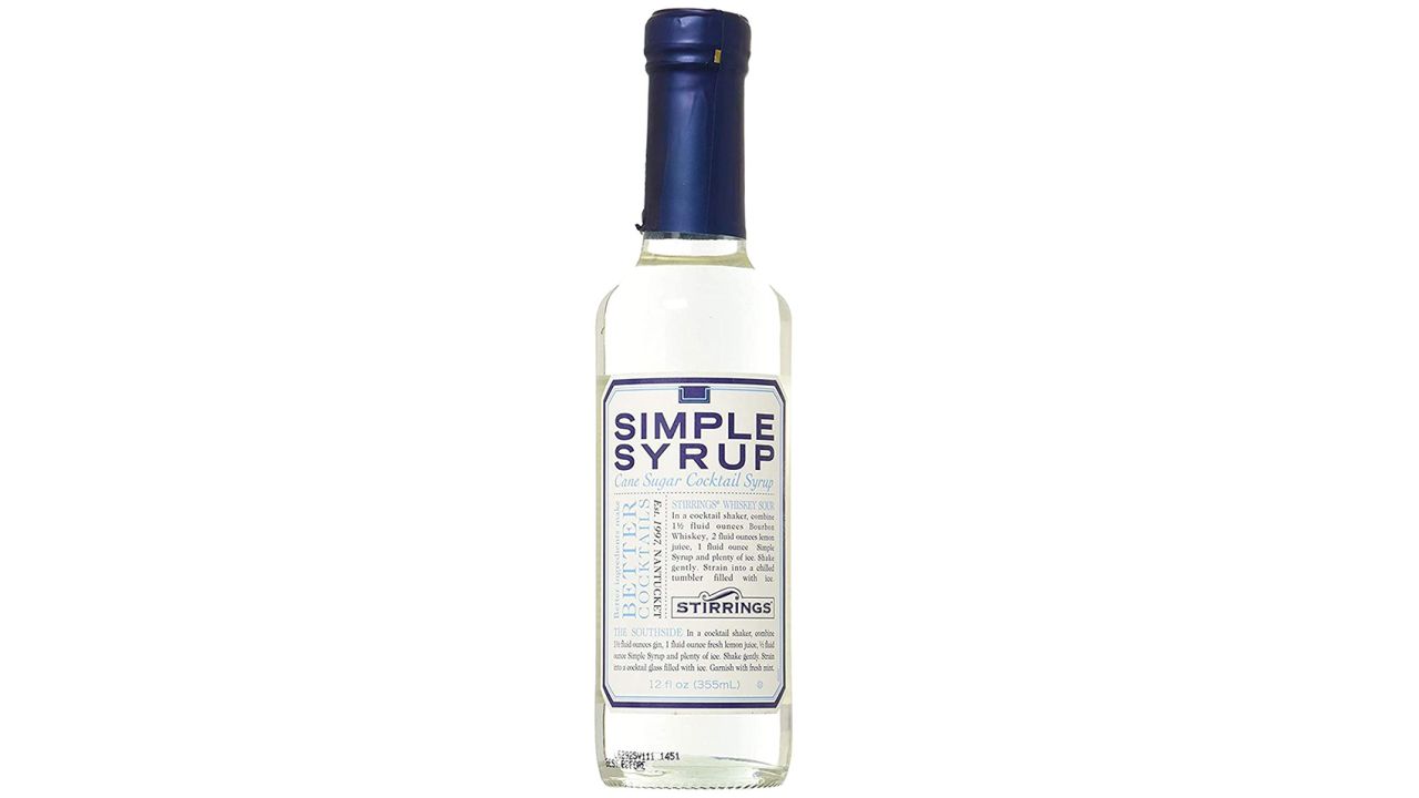 Stirrings Pure Cane Simple Syrup Cocktail Mixer